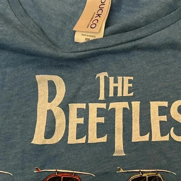T Shirt The Beetles VW Laguna Beach CA Size XXL - Picture 3 of 3
